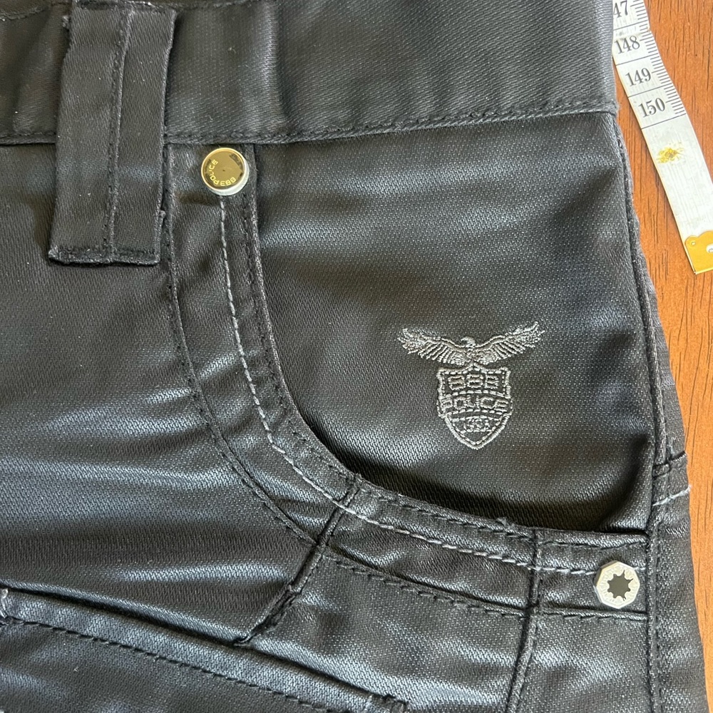 883 POLICE Black Jeans ˋRick Owens Style‘ - Picture 12 of 15
